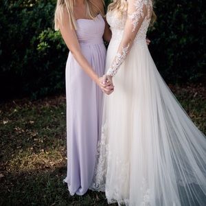 David’s Bridal Bridesmaid Dress